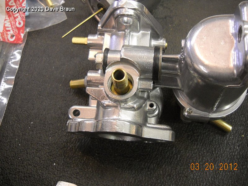 SU Carburetor Restorations/MG Midget HS2 1203/Assembly/Install float